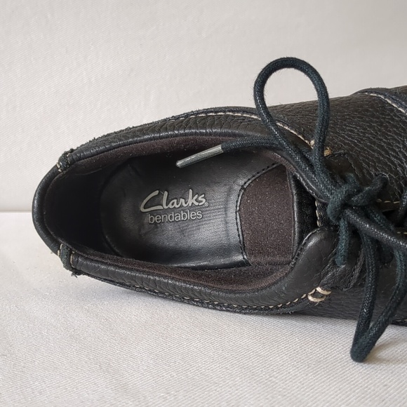 Clarks. Bendables. Black. Size 6.5M - Picture 14 of 16